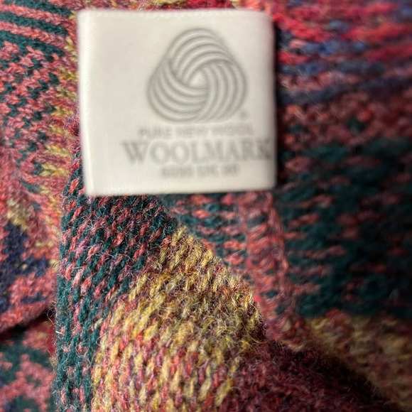 Vintage Clan Royal 100% Wool Crew Neck Pullover Sweater Scotland Men's Large - Picture 5 of 7